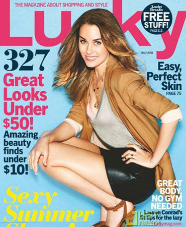 6.1.11  Jessica Winzelberg in Lucky Magazine July 2011