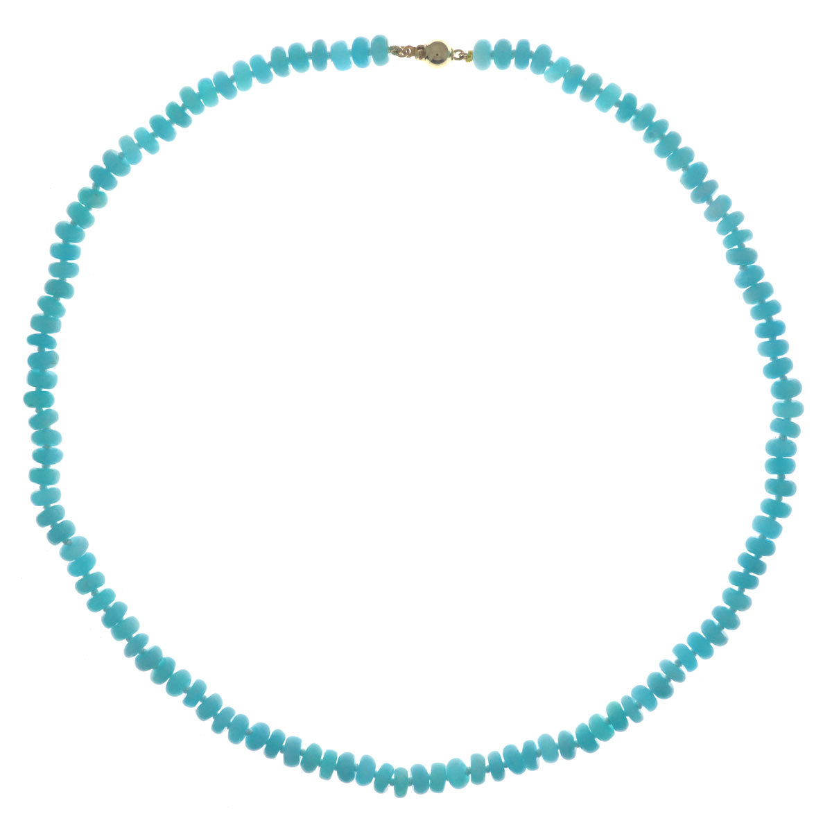 Beaded Small Amazonite Necklace