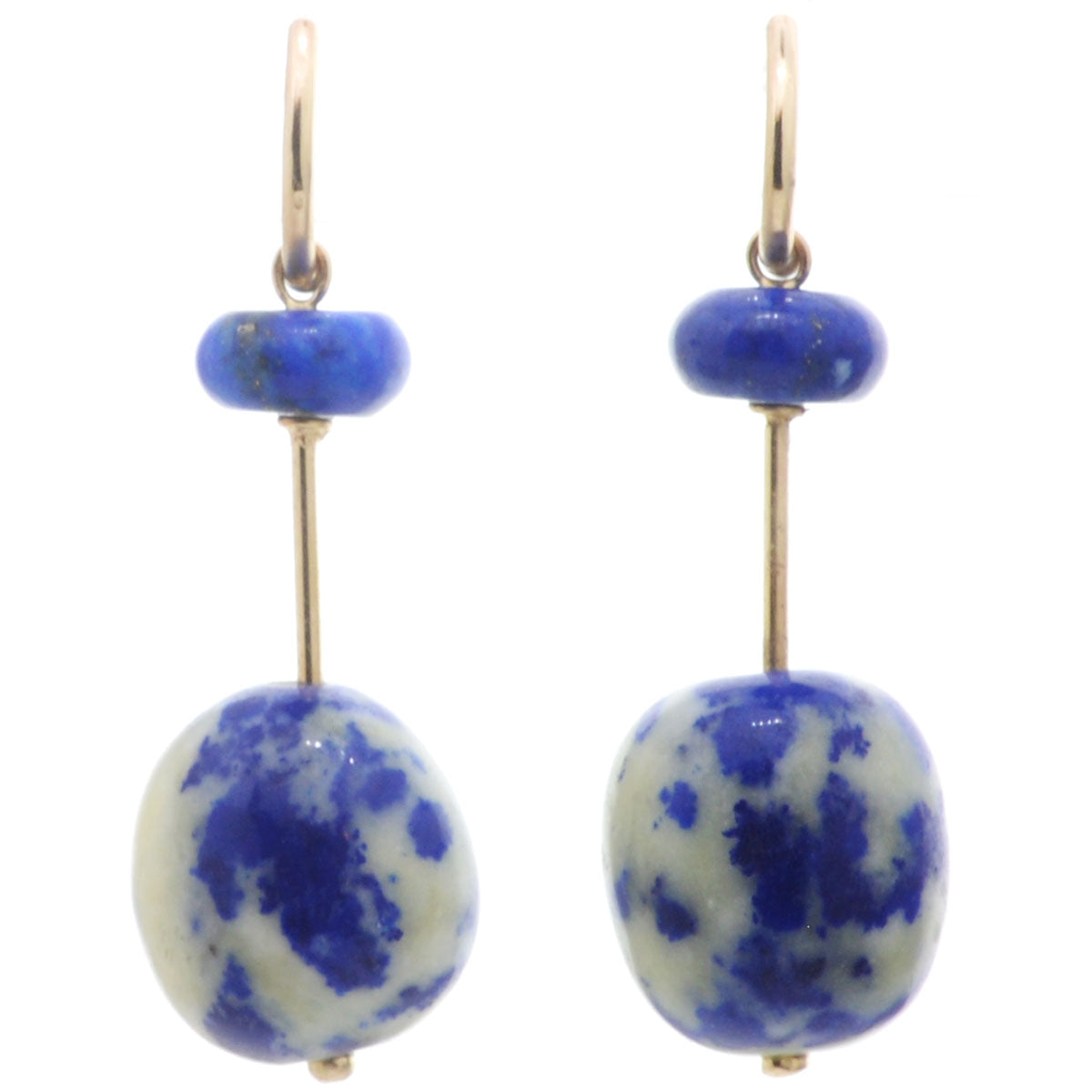 Swingers Hooplet Earrings Lapis