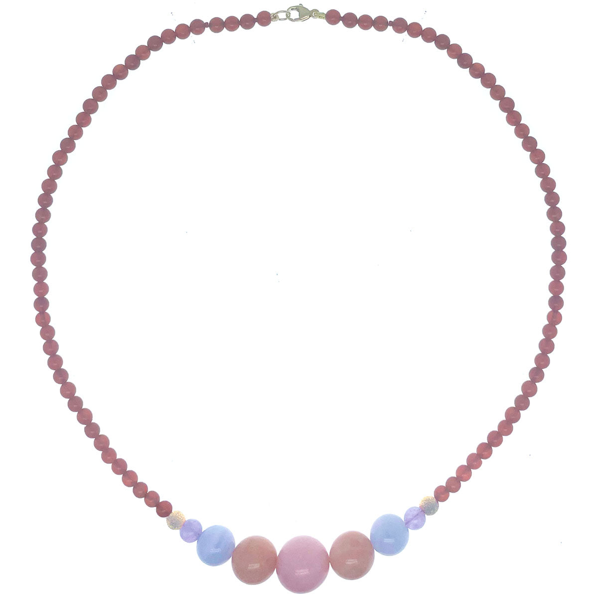 Bubbles of Delight Necklace - Juicy Carnelian