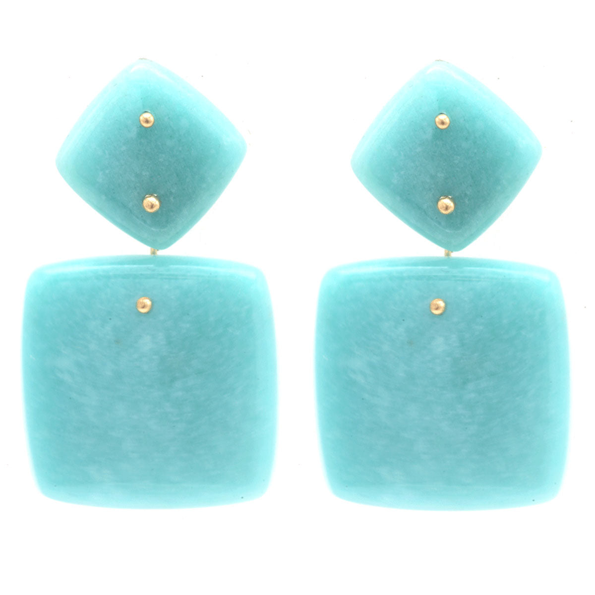 Mobile Earrings Amazonite Large