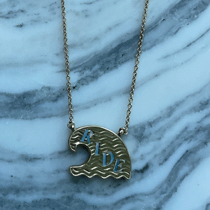 Ride The Waves Necklace