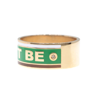 Let It Be TriColor Band Ring