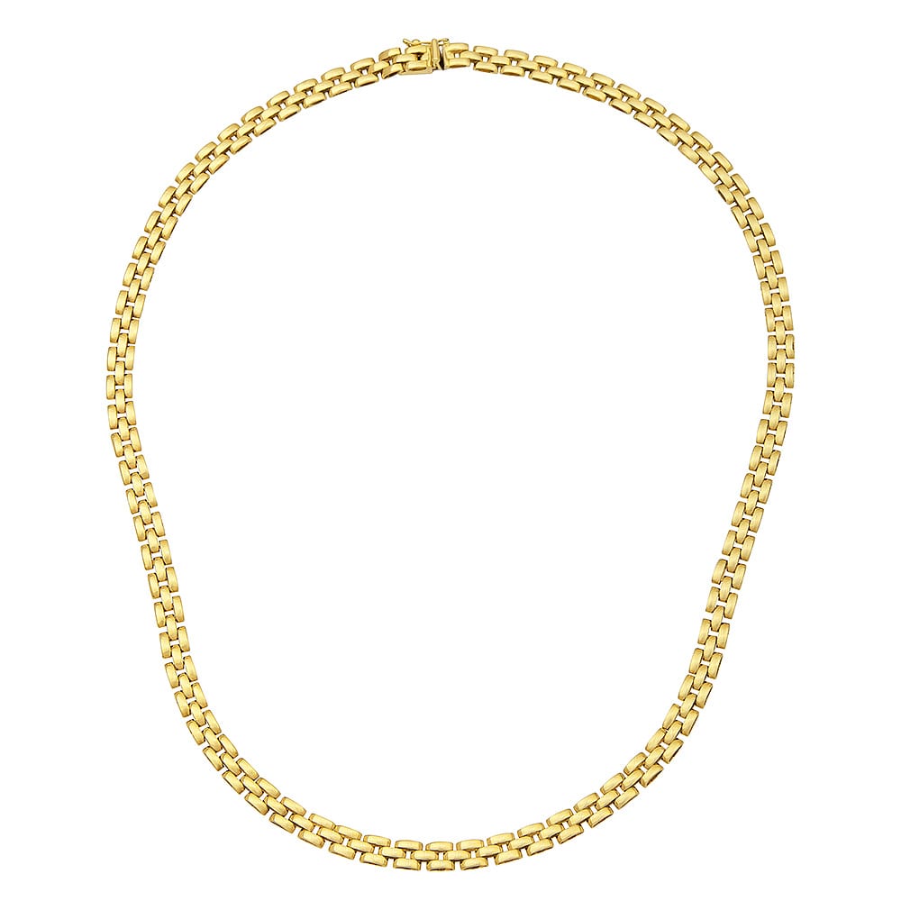 Links 14k Gold Link Necklace
