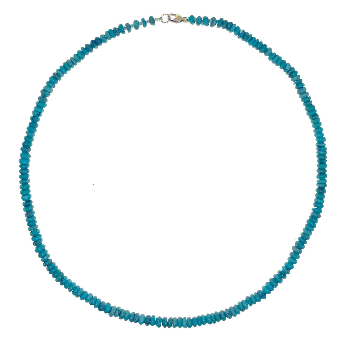 Beaded Mini Turquoise Necklace