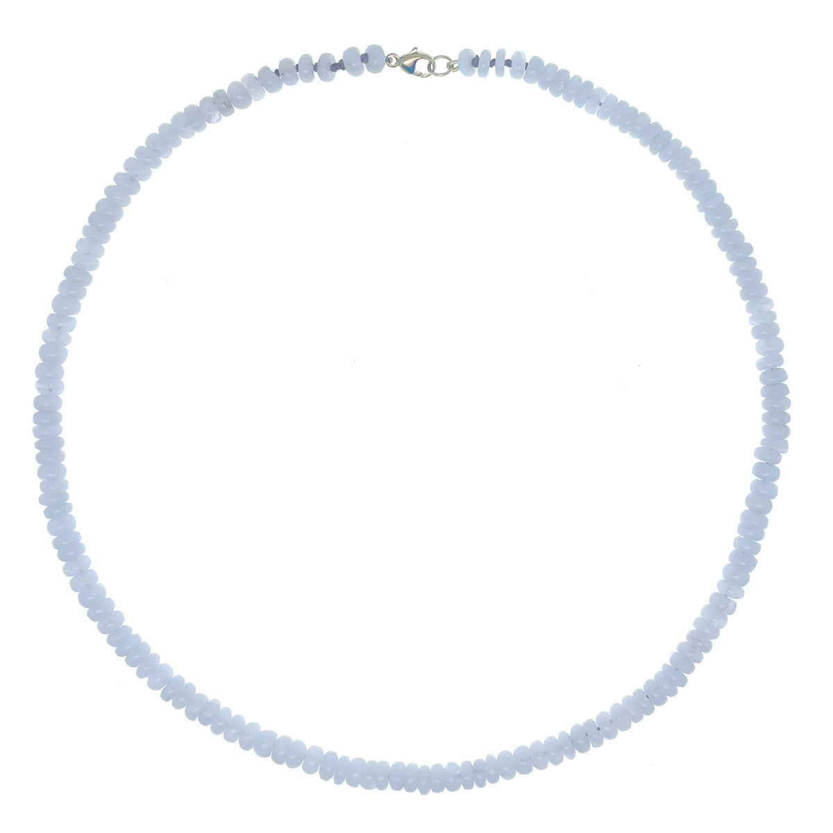 Beaded Mini Lace Agate Necklace